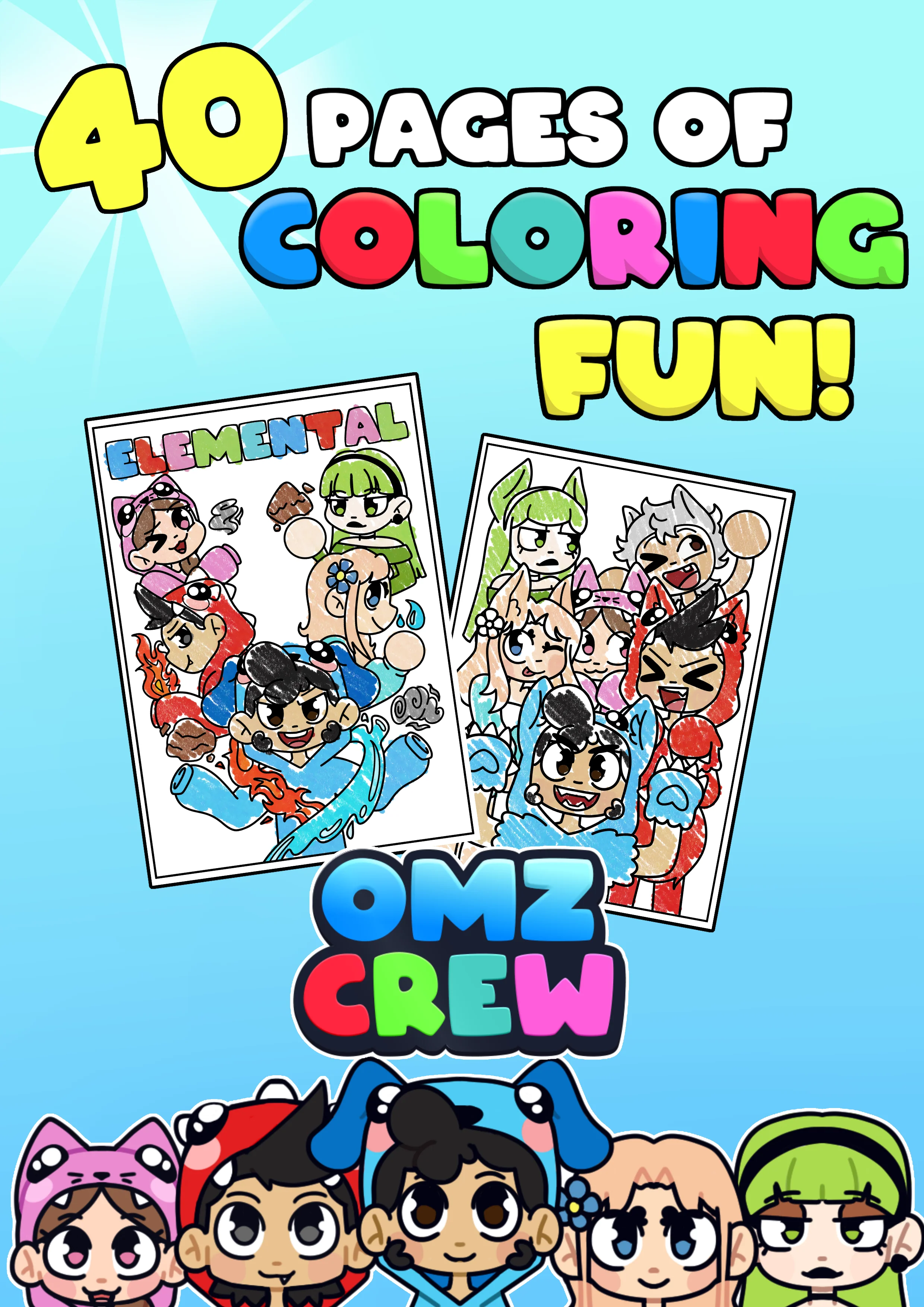 Omz Crew Coloring Book! - Image 4